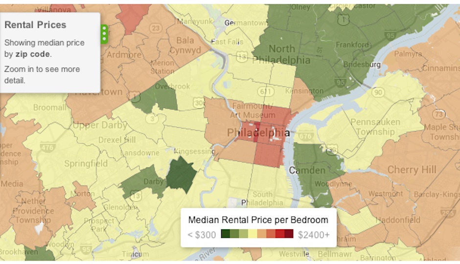 Map: Neighborhoods With the Highest Rents